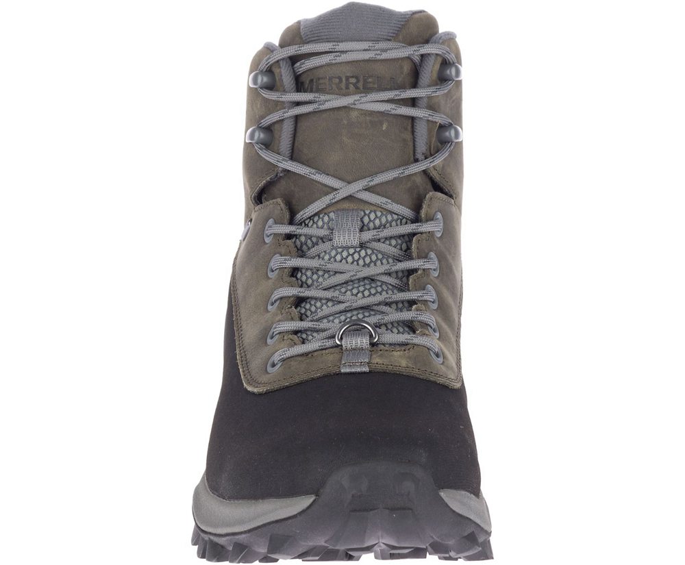 Merrell Støvler Herre - Thermo Kiruna Mid Shell Waterproof - Grå/Sort - OCM435029